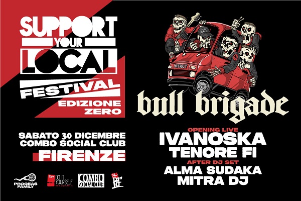 Biglietti - Bull Brigade - Combo Social Club - Firenze (FI) - Via Mannelli, 2