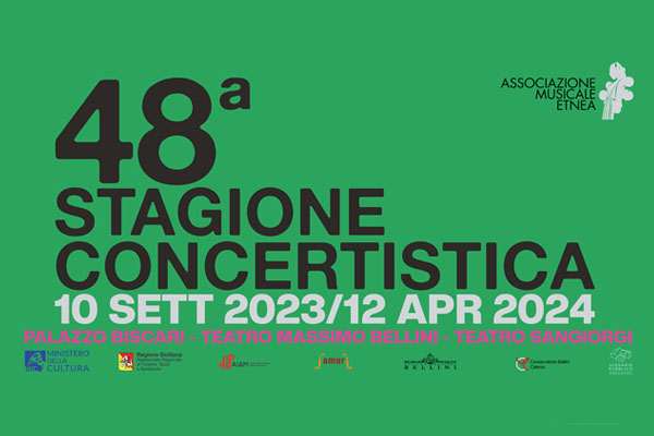 Abbonamento Stagione Concertistica Associazione Musicale Etnea - Catania