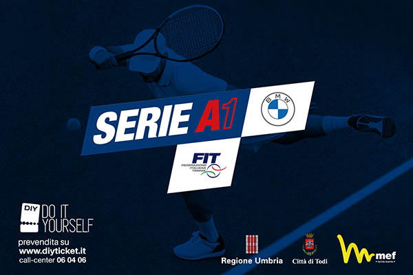 Biglietti - Finali Serie A1 BMW maschili e femminili - Tennis Club 1971 - Todi