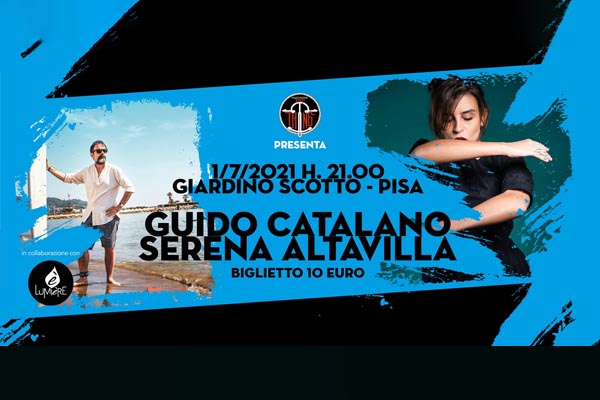 Biglietti Guido Catalano + Serena Altavilla - Giardino Scotto - Pisa