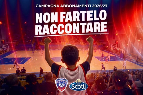 Abbonamento Riso Scotti Pallacanestro Pavia 133 SS 2026/2027 - PalaRavizza