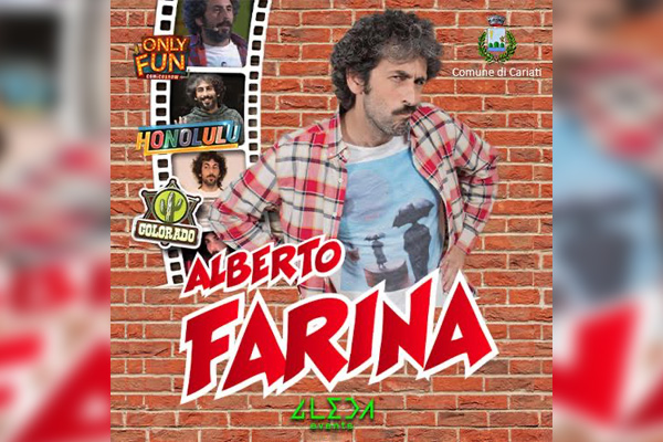 Biglietti - Alberto Farina - Teatro Comunale - Cariati (CS) - SS 106