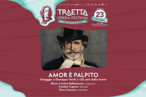 Biglietti - TOF 2026 Amor è palpito - Teatro T. Traetta - Bitonto (BA)
