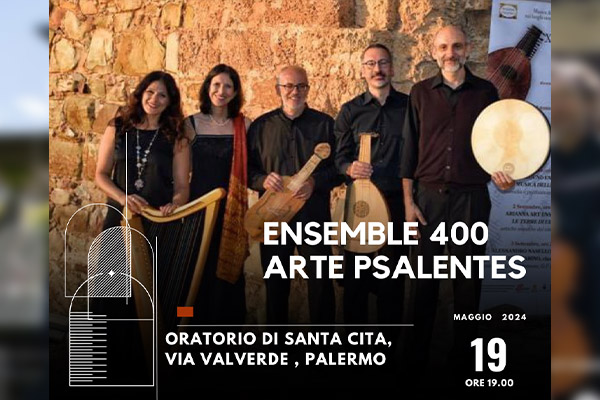 Biglietti - Arte Psalentes - Oratorio Santa Cita - Palermo (PA) - Via Valverde 3