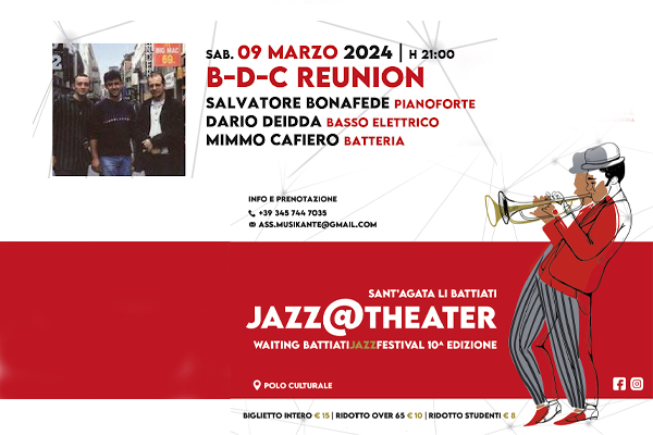 Biglietti - B-D-C- Reunion - Teatro Comunale - Sant'Agata li Battiati (CT) 