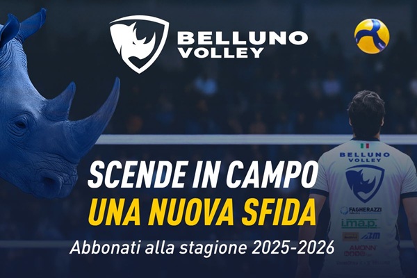 Abbonamento Belluno Volley -  Regular Season Serie A3 2025/26