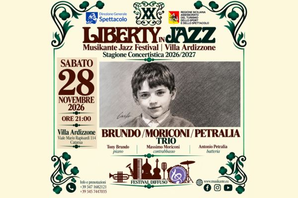 Biglietti - Brundo-Moriconi-Petralia Trio - Villa Ardizzone - Catania (CT)