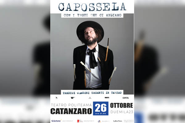 Vinicio Capossela – Con i tasti che ci abbiamo - Catanzaro - biglietti