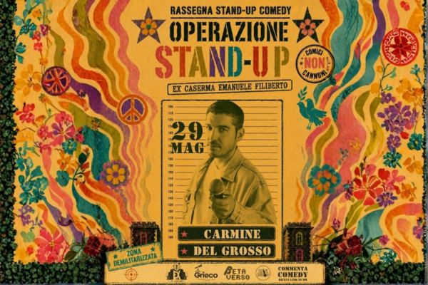 Biglietti - Carmine Del Grosso LIVE - Ex Caserma Emanuele Filiberto - Trieste (TS)