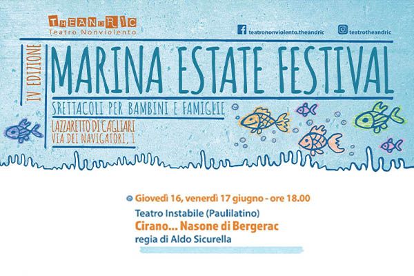 Cirano Nasone di Bergerac - Lazzaretto - Cagliari - Biglietti - Marina Estate Festival
