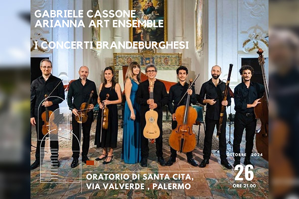 Biglietti - I Concerti Brandeburghesi di Bach - Oratorio Santa Cita - Palermo