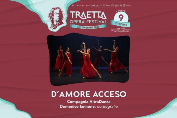 Biglietti - TOF 2026 D'Amore Acceso - Teatro T. Traetta - Bitonto (BA)