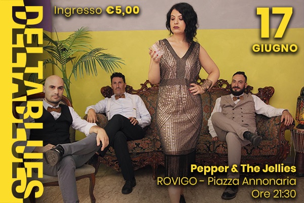 Deltablues - Pepper & The Jellies - Rovigo