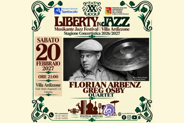 Biglietti - Florian Arbenz-Greg Orsby 4et - Villa Ardizzone - Catania (CT)
