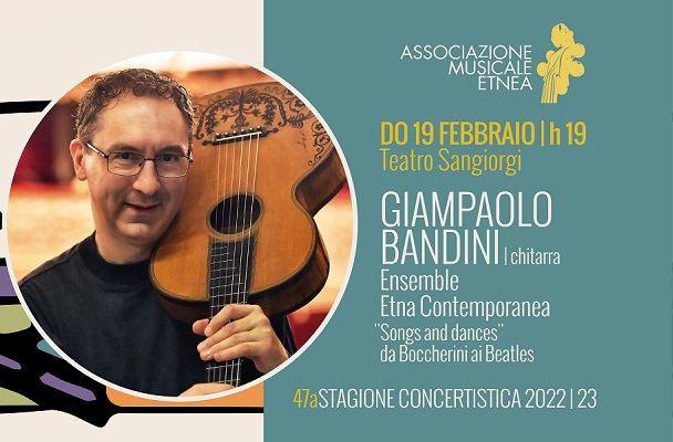 Giampaolo Bandini - Teatro Sangiorgi - Catania - Biglietti - Associazione Musicale Etnea