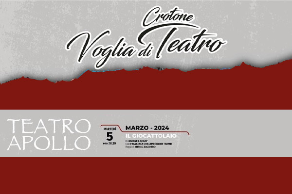 Biglietti - Il Giocattolaio - Teatro Apollo - Crotone (KR) 
