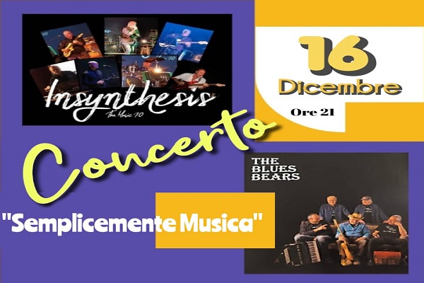 Biglietti - Insynthesis The Blues Bears - Teatro Ambra (AL)