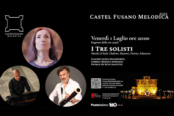 Biglietti - I Tre solisti - Castel Fusignano Melodica - Roma (RM)