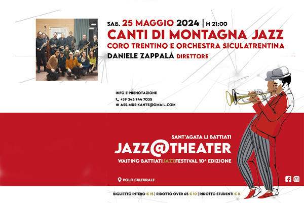 Biglietti - Canti di Montagna Jazz - Teatro Comunale - Sant'Agata li Battiati (CT)