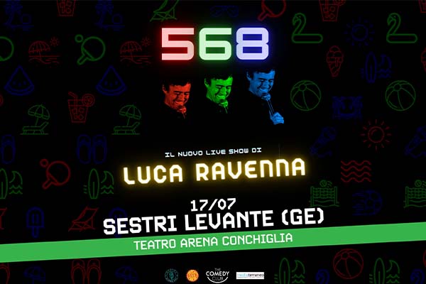 Luca Ravenna - Teatro Arena Conchiglia - Sestri Levante (GE) - Biglietti
