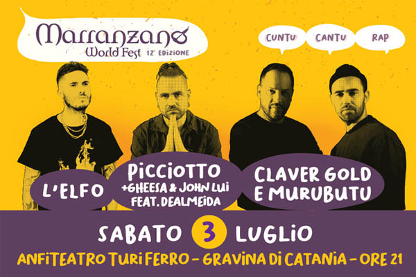 MWF CUNTU CANTU RAP - Anfiteatro Turi Ferro- Gravina di Catania CT