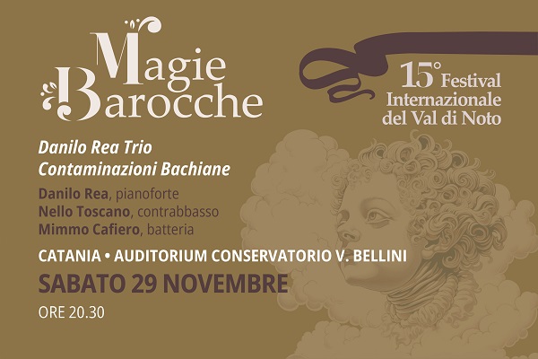 Biglietti - Danilo Rea Trio Contaminazioni bachiane - Auditorium Vincenzo Bellini