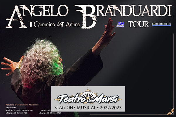 Angelo Branduardi - Teatro dei Marsi - Avezzano - Biglietti