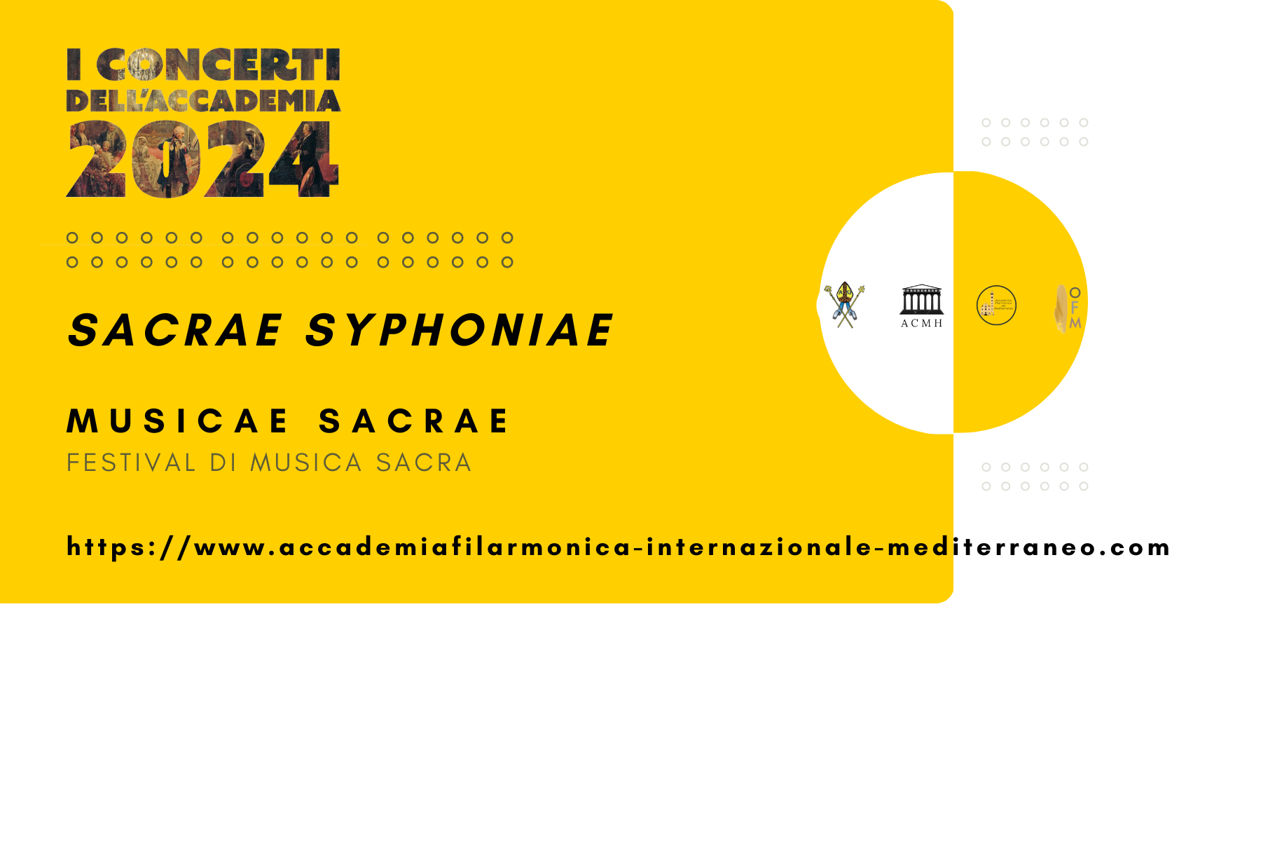 Biglietti - Sacrae Symphoniae - Auditorium San Luigi -Trani (BAT) - Piazza Lambert 15