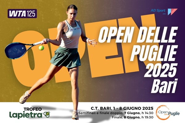 Finale Singolare - WTA 125 Open delle Puglie Bari - Circolo Tennis Bari - Biglietti