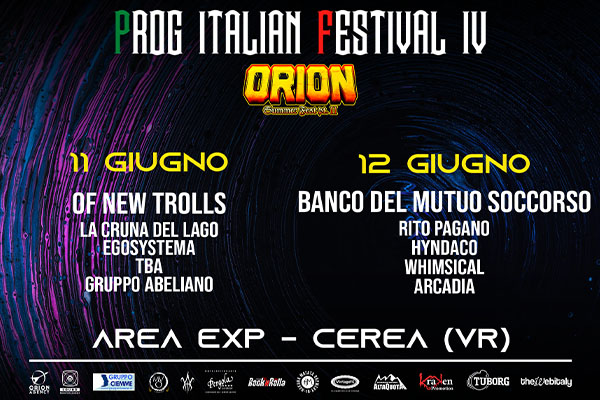 Abbonamento PROG ITALIAN FESTIVAL IV - Area Exp - Cerea - Verona