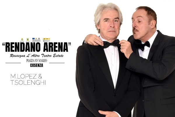 Massimo Lopez - Tullio Solenghi - Rendano Arena - Cosenza