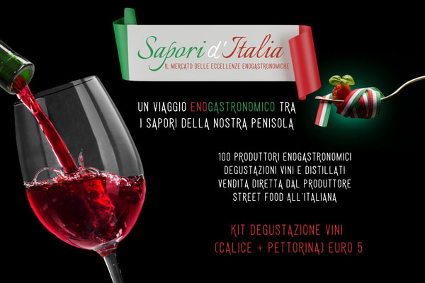 Sapori d'Italia - Treviglio Fiera - Bergamo - Biglietti - Speciale Vini