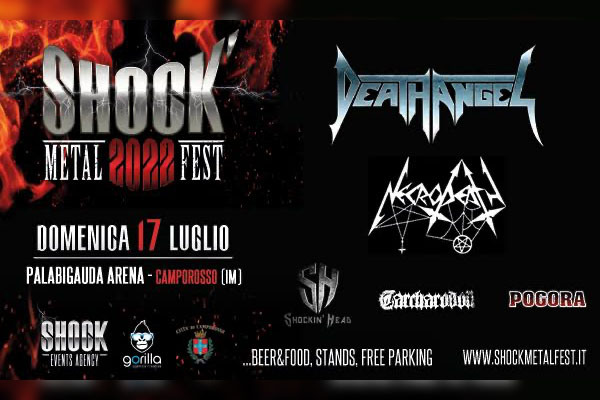 SHOCK METAL FEST 2022 Day 2 - PalaBigauda - Camporosso (IM) - Biglietti