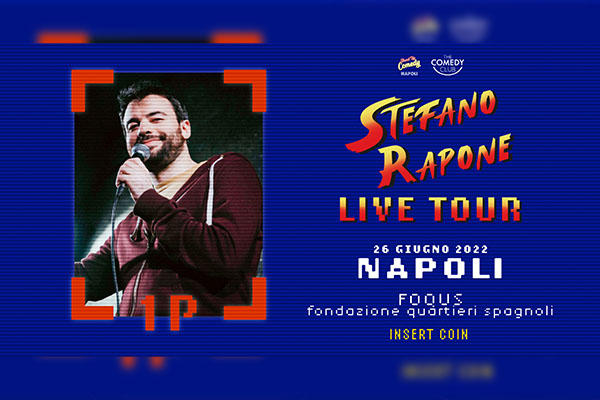 Stefano Rapone - Live 2022 - Foqus - Napoli - Biglietti