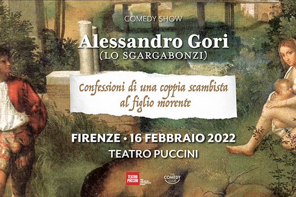 Alessandro Gori - Teatro Puccini - Firenze - Biglietti