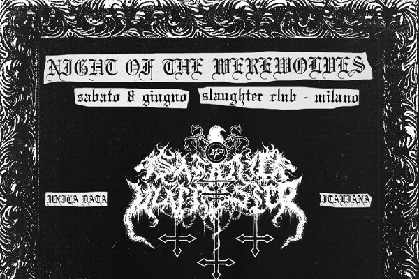 Biglietti - Night of the Werewolves - Slaughter Club - Paderno Dugnano (MI)
