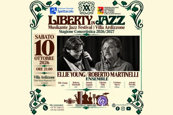 Biglietti - Young-Martinelli Ensemble  - Villa Ardizzone - Catania (CT)