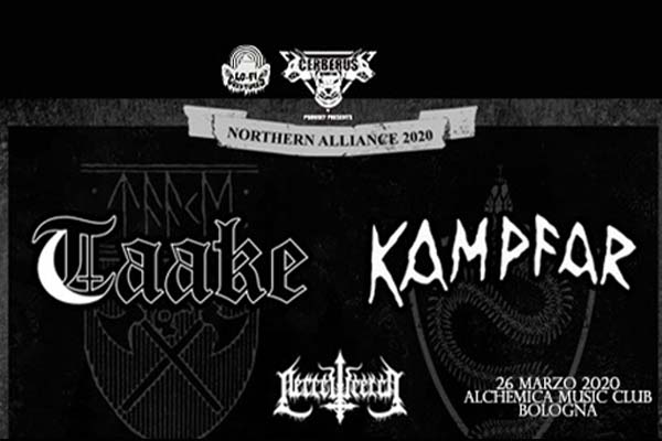 Biglietti - Taake + Kampfar - Alchemica Music Club - Bologna (BO)