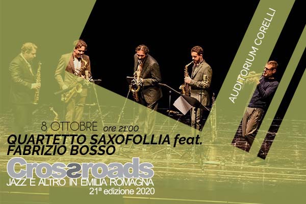 Quartetto Saxofollia-Fabrizio Bosso|Audit.Corelli|Fusignano