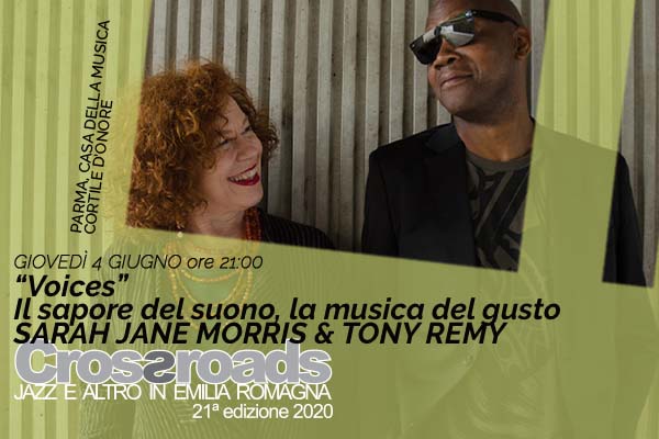 Biglietti - Sarah Jane Morris & Tony Remy - Casa della musica - Parma