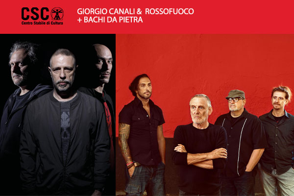 Giorgio Canali e Rossofuoco + Bachi da Pietra biglietti CSC Schio