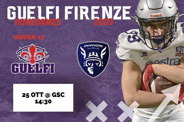 Biglietti - Guelfi Firenze U17 vs Warriors Bologna U17 - Guelfi Sport Center
