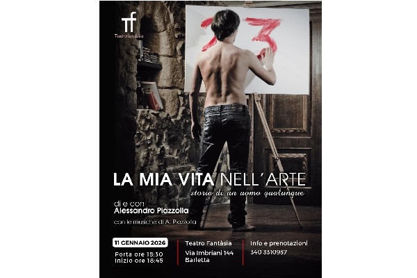 La mia vita nell'arte - Alessandro Piazzolla - Teatro Fantasia - Biglietti