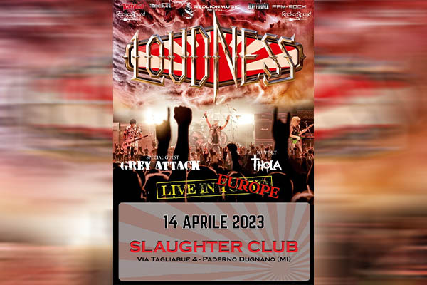 Loudness + Guest live - Slaughter Club Paderno Dugnano Milano Biglietti