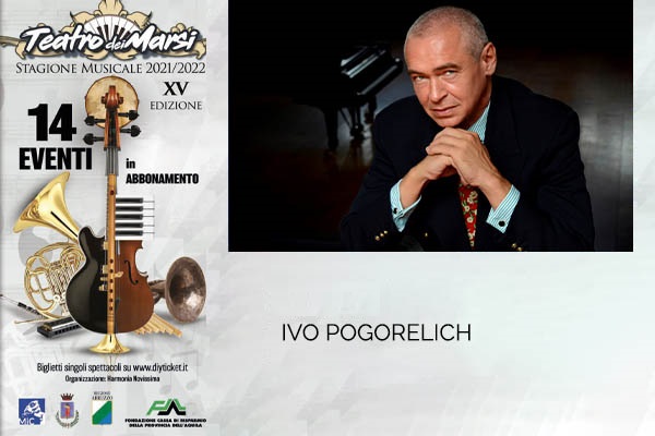 Ivo Pogorelich pianoforte - Teatro dei Marsi - Avezzano (AQ)