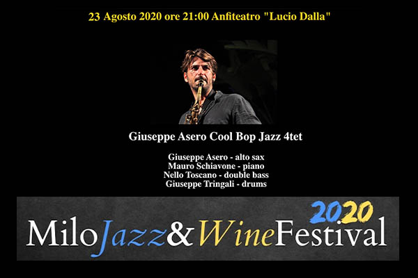 Biglietti - Giuseppe Asero Cool Bop Jazz 4tet - Anfiteatro Lucio Dalla