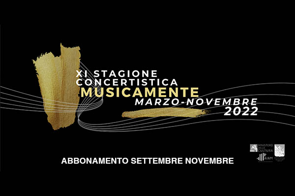 XI Stagione concertistica MusicaMente 2022 - Oratorio Santa Cita Palermo