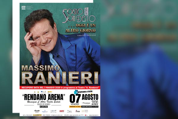 Massimo Ranieri - biglietti Rendano Arena