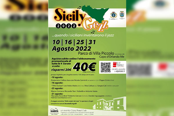 Abbonamento Sicily Gezz - Fondazione Famiglia Piccolo - Capo d'Orlando (ME)