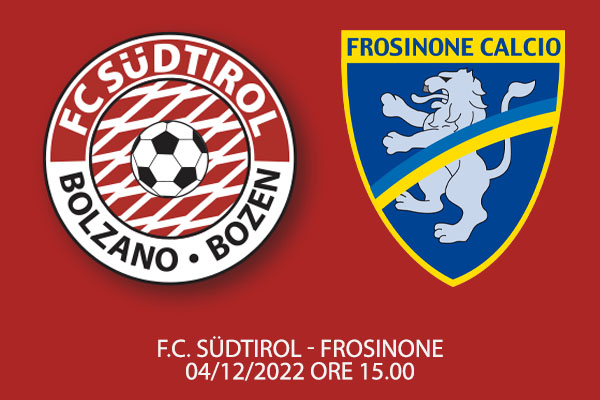 F.C. Südtirol - Frosinone Calcio serie B - Stadio Druso Bolzano